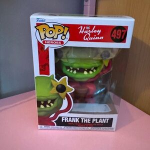 Funko Pop Heroes Frank the Plant with Green and Red
